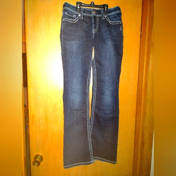 Silver Jeans Denim - Silver Suki Flap Bootcut Jeans Size 27